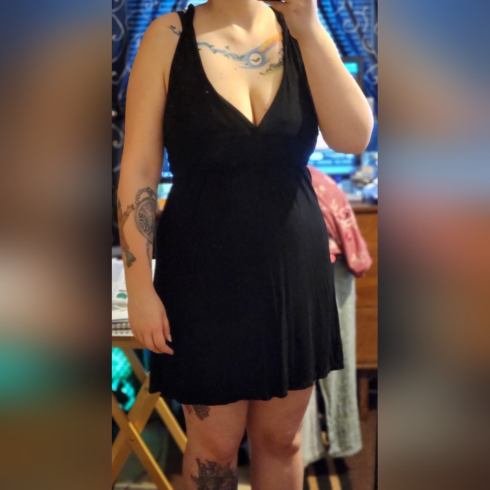 Women's Black Coctail Dress